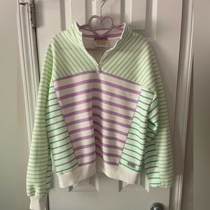 Scotch & Soda Relaxed Half - Zip Sweatshirt